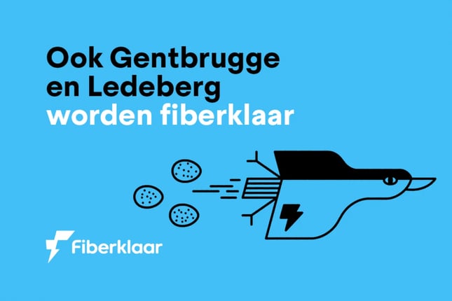 Ook Gentbrugge en Ledeberg worden fiberklaar