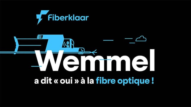 Le réseau de fibre optique débarque à Wemmel !