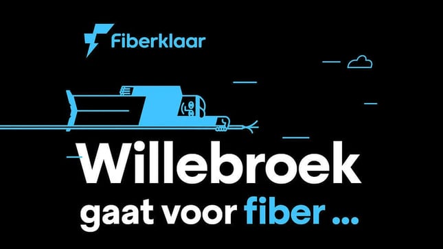 Fiberklaar bouwt z’n bliksemsnelle fibernetwerk in Willebroek.