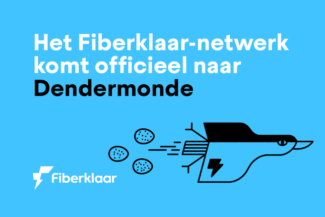 Het Fiberklaar-netwerk komt officieel naar Dendermonde