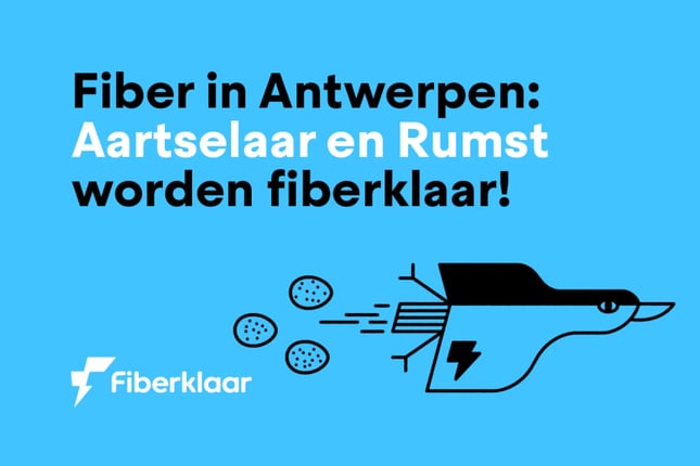 Fiber in Antwerpen: hoera, Aartselaar en Rumst worden fiberklaar!