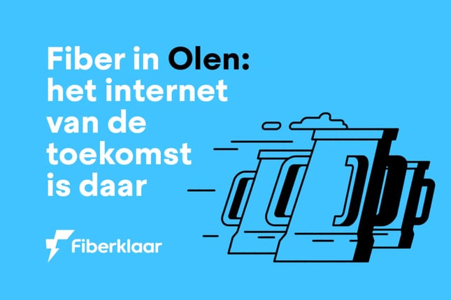 Fiber in Olen: het internet van de toekomst is daar